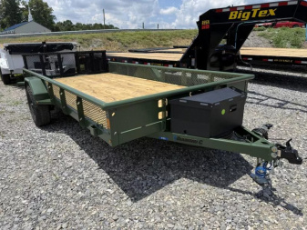 New 2025 Diamond C  PSA106 Utility Trailer venture edition bi fold gate