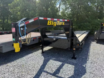New 2025 Big Tex 16GN-35+5 GOOSENECK  Trailer MEGA RAMPS 17.5K g.v.w.r. Underbody storage box
