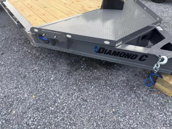 New 2026 Diamond C  HDT207  22' x 82   Tilt Trailer PACESETTER EDITION FORK HOLDERS