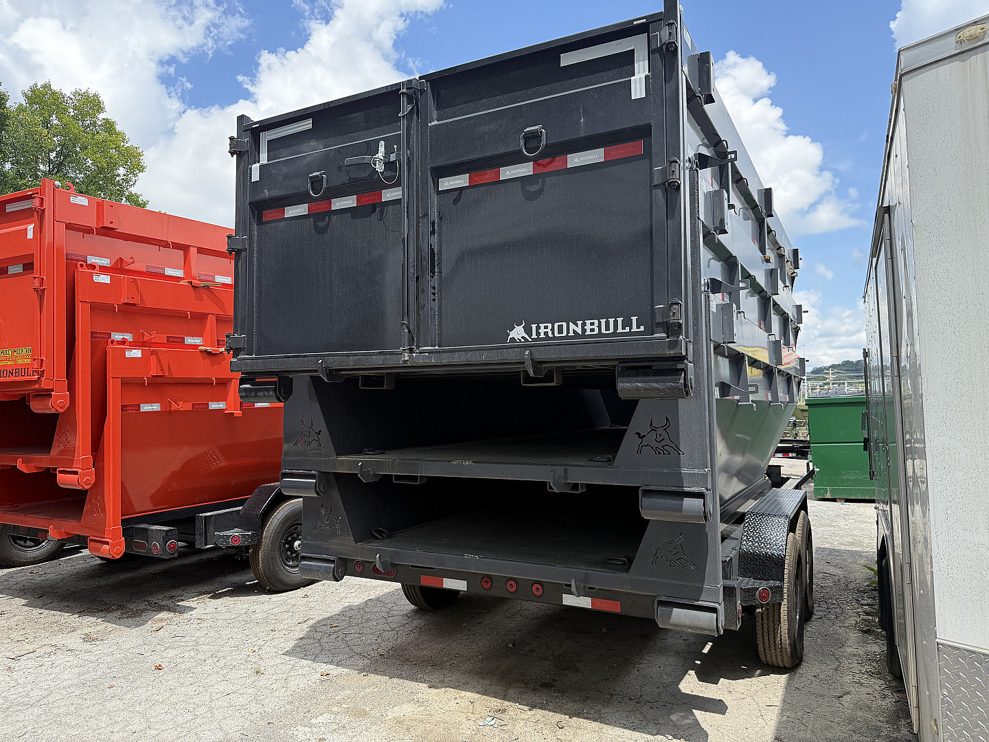 New 2026 Iron Bull RB 83X16 ROLL OFF BIN Dump Bodies