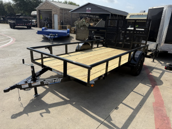 New 2025 Top Hat Trailers DERBY SR PIPE - 6.5x12 DSP Utility Trailer