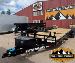 New 2026 PJ Trailers T6 22' TA Tilt Trailer