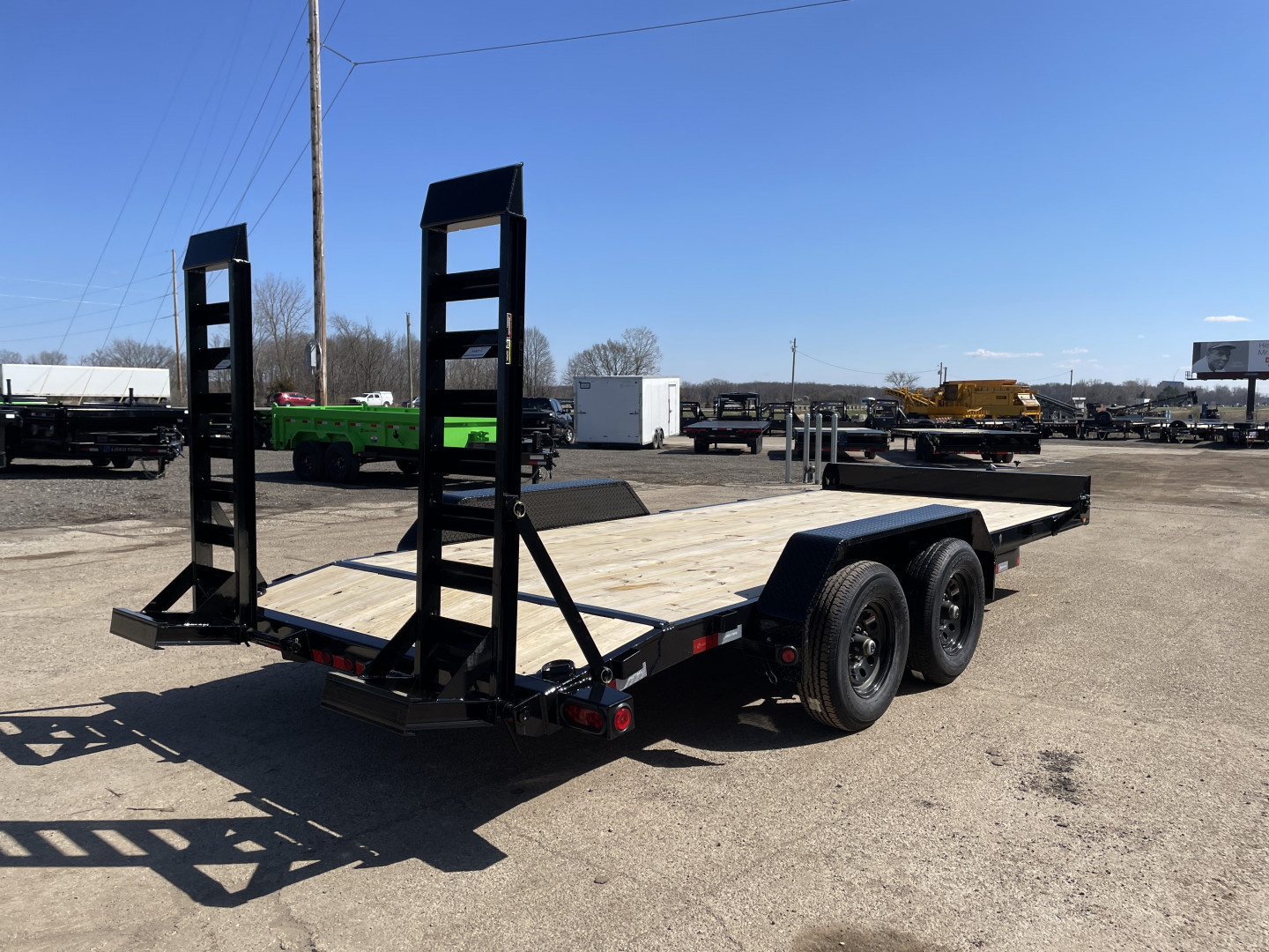 New 2025 Load Trail 83x18 w/HD Ramps 10K Equipment Trailer