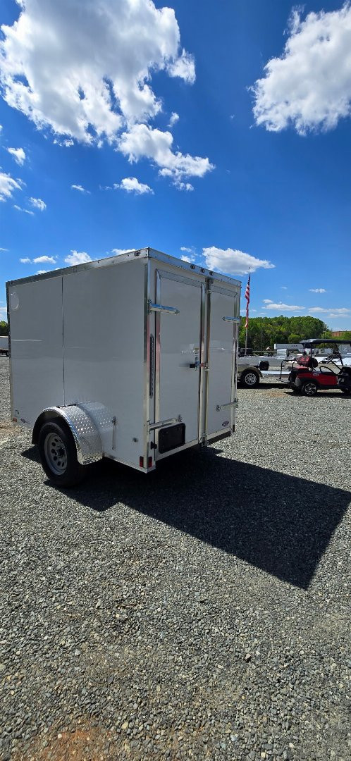New 2026 Anvil 5X8 w/Double Rear Doors Cargo / Enclosed Trailer