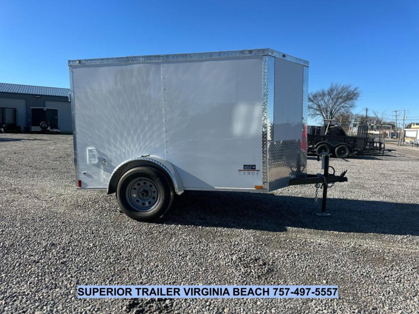 New 2026 Anvil 5X8 w/Double Rear Doors Cargo / Enclosed Trailer