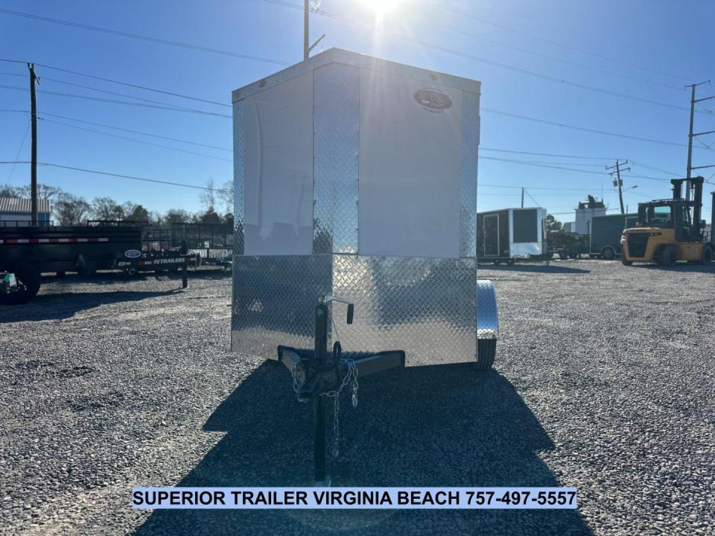 New 2026 Anvil 5X8 w/Double Rear Doors Cargo / Enclosed Trailer