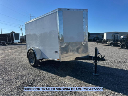 New 2026 Anvil 5X8 w/Double Rear Doors Cargo / Enclosed Trailer