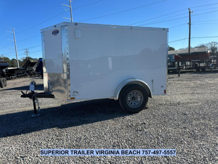 New 2026 Anvil 5X8 w/Double Rear Doors Cargo / Enclosed Trailer