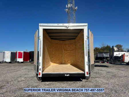 New 2026 Anvil 5X8 w/Double Rear Doors Cargo / Enclosed Trailer