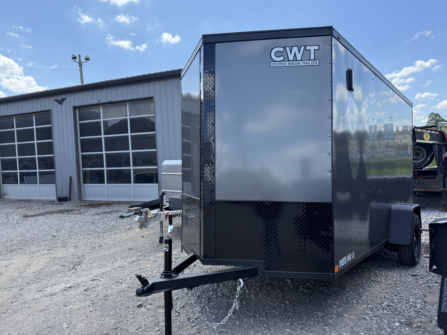 New 2025 Covered Wagon Trailers 6X12 SA B/O Cargo / Enclosed Trailer