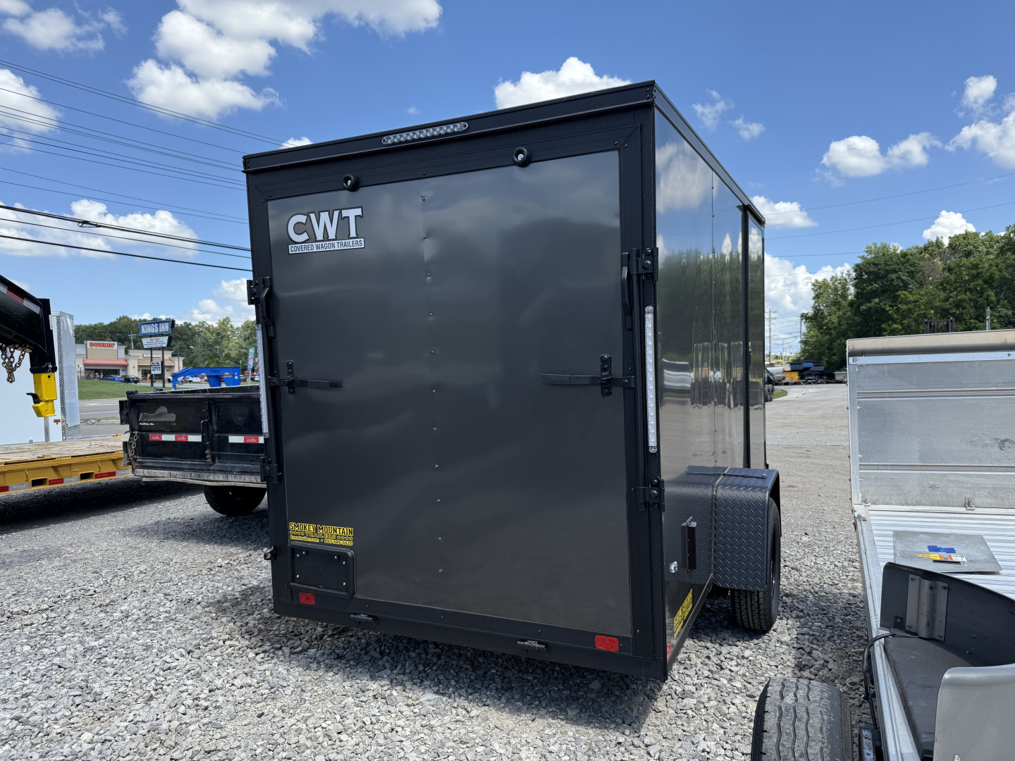 New 2025 Covered Wagon Trailers 6X12 SA B/O Cargo / Enclosed Trailer