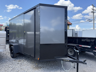 New 2025 Covered Wagon Trailers 6X12 SA B/O Cargo / Enclosed Trailer