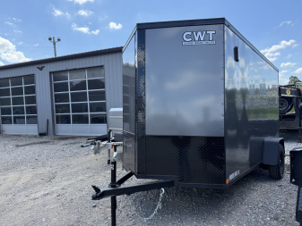 New 2025 Covered Wagon Trailers 6X12 SA B/O Cargo / Enclosed Trailer