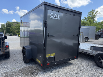 New 2025 Covered Wagon Trailers 6X12 SA B/O Cargo / Enclosed Trailer