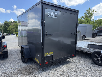 New 2025 Covered Wagon Trailers 6X12 SA B/O Cargo / Enclosed Trailer