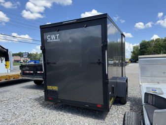 New 2025 Covered Wagon Trailers 6X12 SA B/O Cargo / Enclosed Trailer