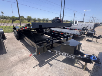 New 2026 East Texas Trailers 102x22ft Tilt Car Hauler w/Winch