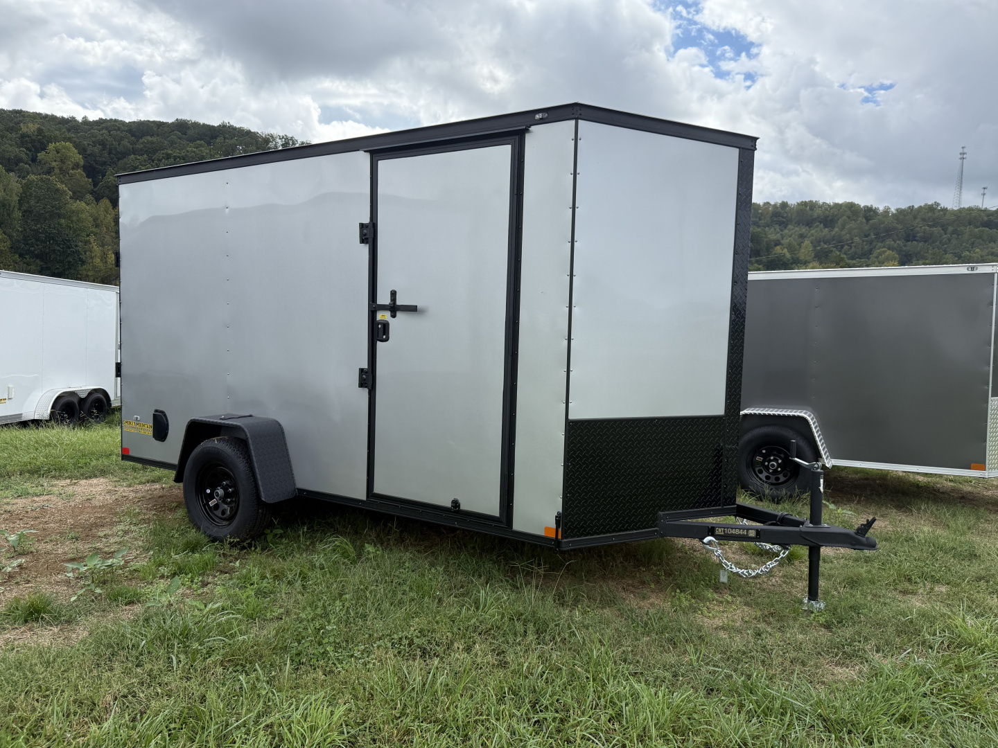 New 2025 Covered Wagon Trailers 6X12 SA B/O BAR LOCK Cargo / Enclosed Trailer