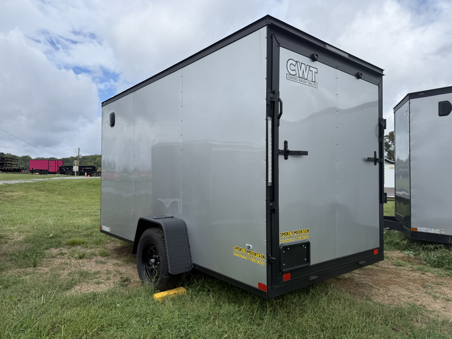 New 2025 Covered Wagon Trailers 6X12 SA B/O BAR LOCK Cargo / Enclosed Trailer