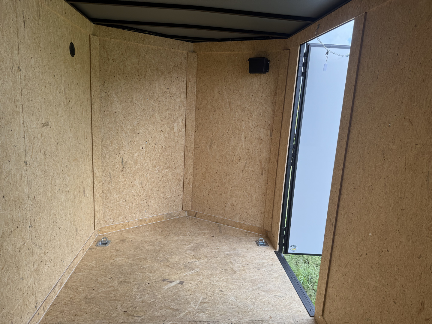 New 2025 Covered Wagon Trailers 6X12 SA B/O BAR LOCK Cargo / Enclosed Trailer