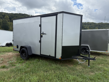 New 2025 Covered Wagon Trailers 6X12 SA B/O BAR LOCK Cargo / Enclosed Trailer