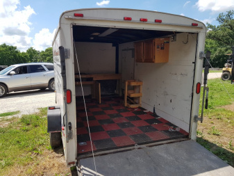 Used 2003 CargoPro Trailers 712 cargo Cargo / Enclosed Trailer