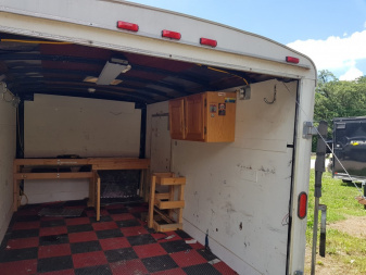 Used 2003 CargoPro Trailers 712 cargo Cargo / Enclosed Trailer