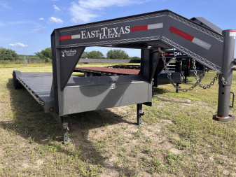 Used 2024 East Texas Trailers 102x36ft Gooseneck Car Hauler