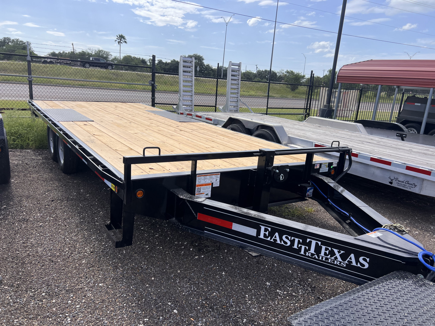 New 2026 East Texas Trailers 102x20ft Flatbed Trailer