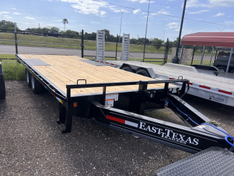 New 2026 East Texas Trailers 102x20ft Flatbed Trailer