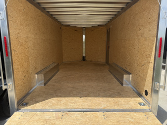 New 2026 ALCOM 8.5X16 Ramp Door 7K Cargo / Enclosed Trailer