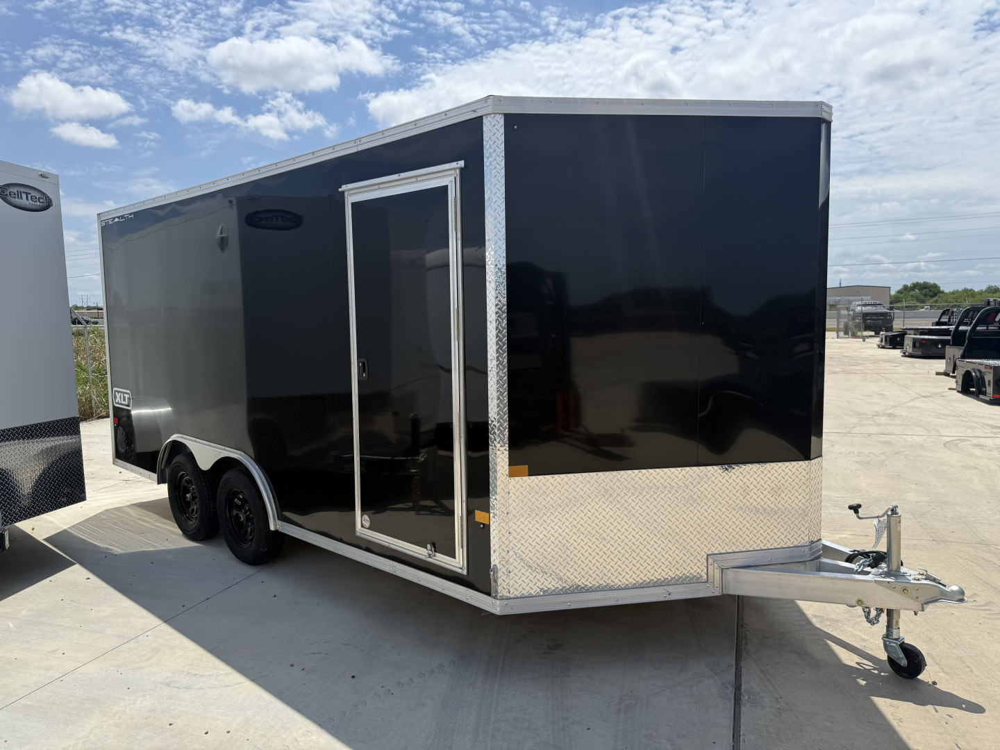New 2026 ALCOM 8.5X16 Ramp Door 7K Cargo / Enclosed Trailer