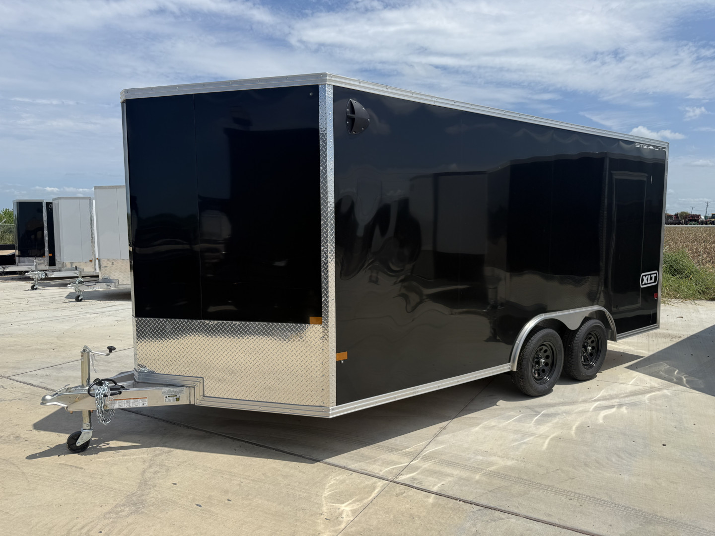 New 2026 ALCOM 8.5X16 Ramp Door 7K Cargo / Enclosed Trailer