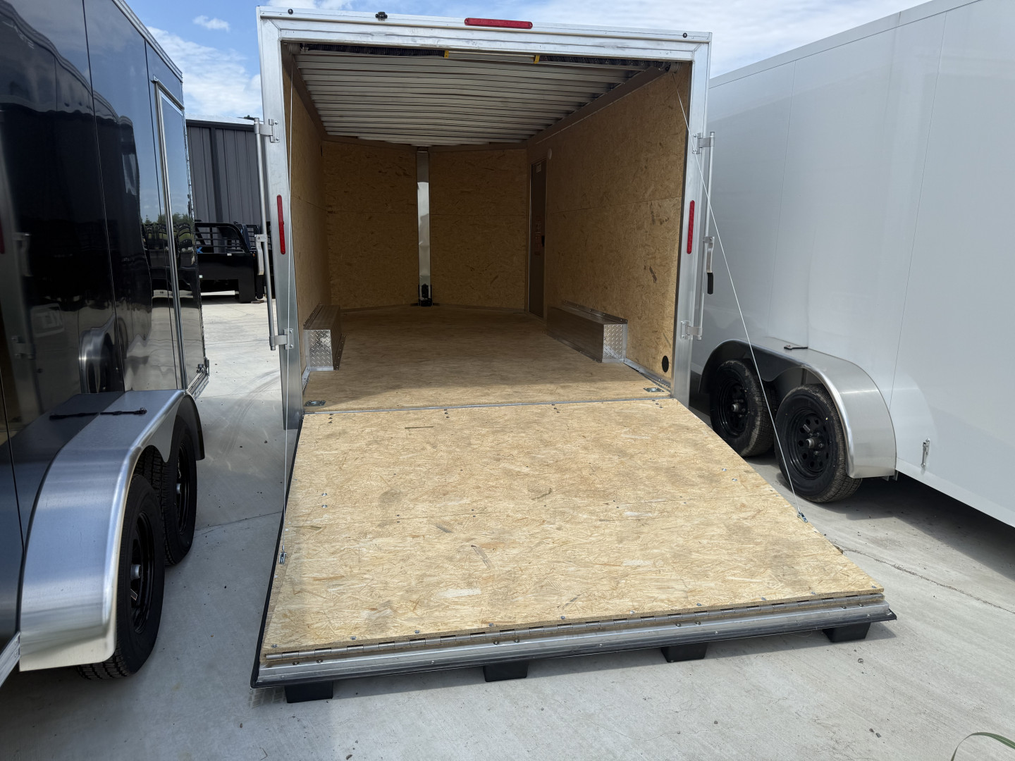 New 2026 ALCOM 8.5X16 Ramp Door 7K Cargo / Enclosed Trailer