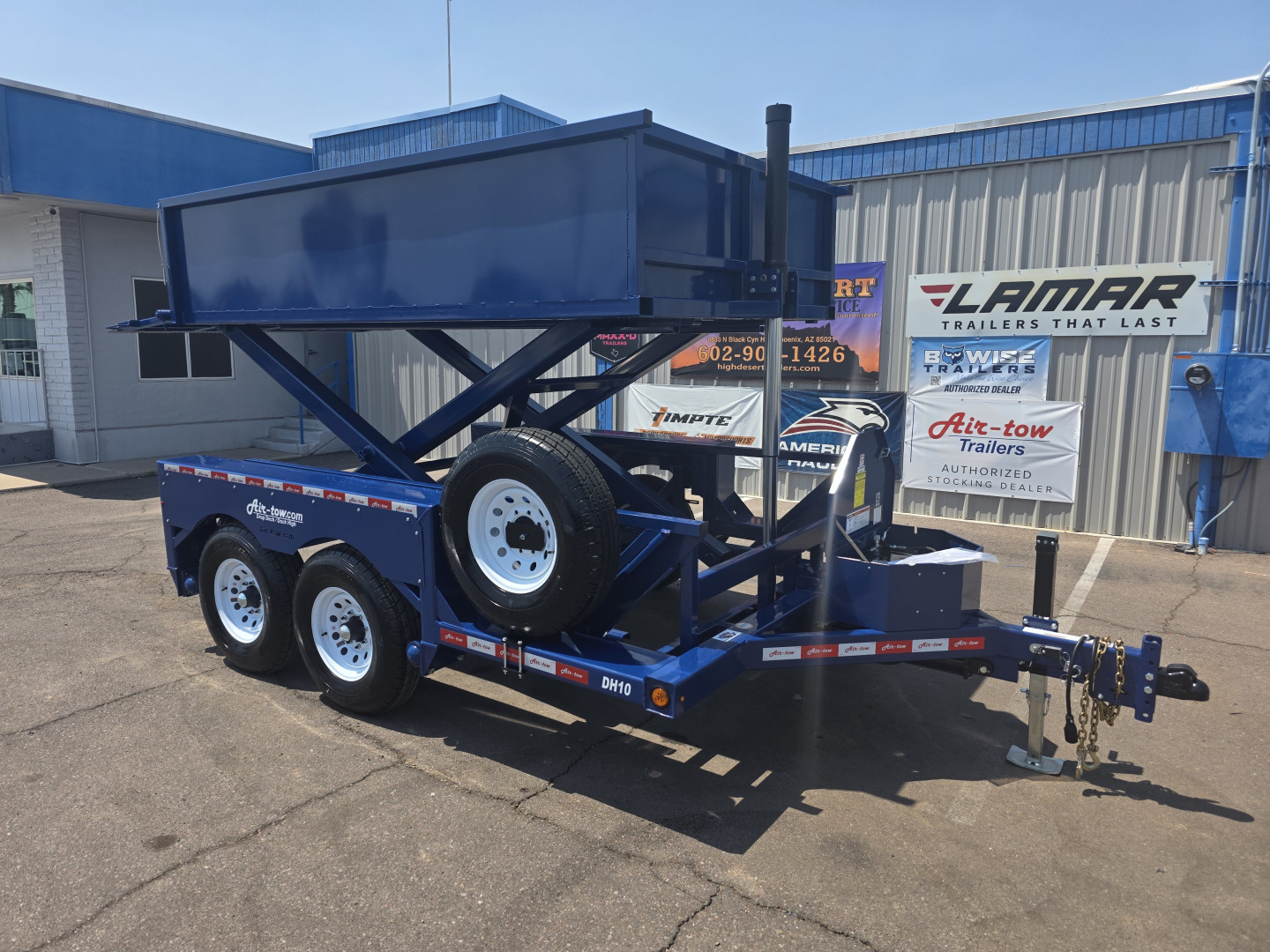 New 2025 Air Tow AIR TOW -DH10 Dock Height Specialty Trailer