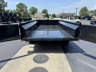 New 2025 Ozark 14K 82"X16' TRUNNION DUMP TRAILER