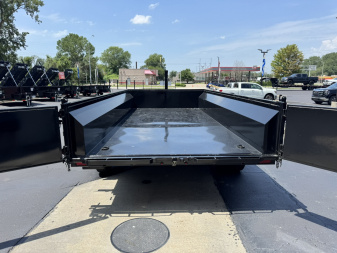 New 2025 Ozark 14K 82"X16' TRUNNION DUMP TRAILER