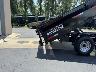 New 2025 Ozark 14K 82"X16' TRUNNION DUMP TRAILER
