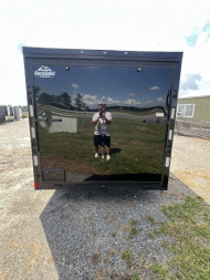 New 2026 Rock Solid Cargo 7x14 TA Motorcycle Trailer