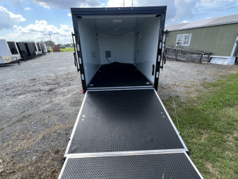 New 2026 Rock Solid Cargo 7x14 TA Motorcycle Trailer