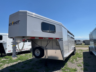 New 2026 Trails West 21' GN Hotshot Stock / Stock Combo Trailer