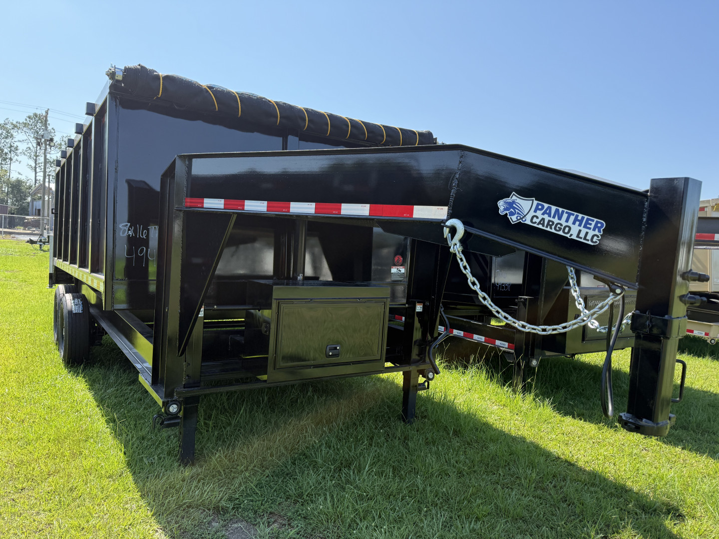 New 2026 Panther Cargo 8.5x16 Gooseneck Dump Trailer