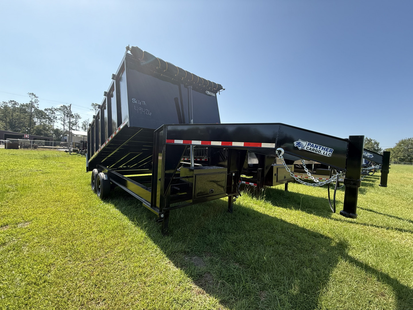 New 2026 Panther Cargo 8.5x16 Gooseneck Dump Trailer