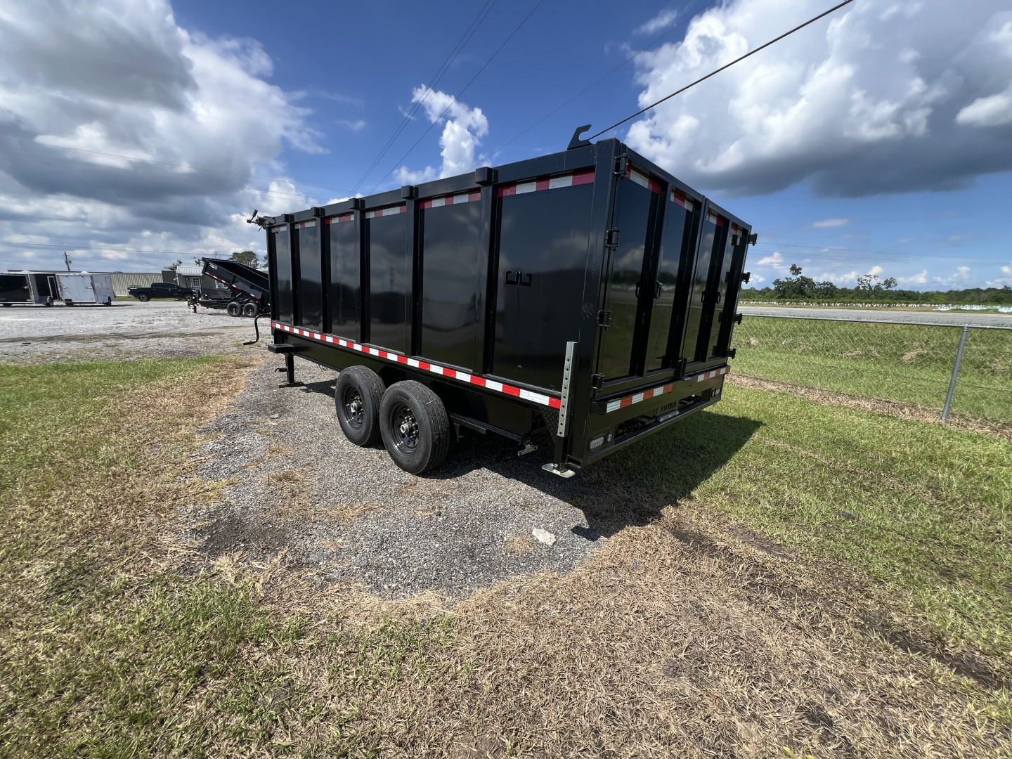 New 2026 Panther Cargo 8.5x16 Gooseneck Dump Trailer