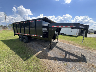 New 2026 Panther Cargo 8.5x16 Gooseneck Dump Trailer