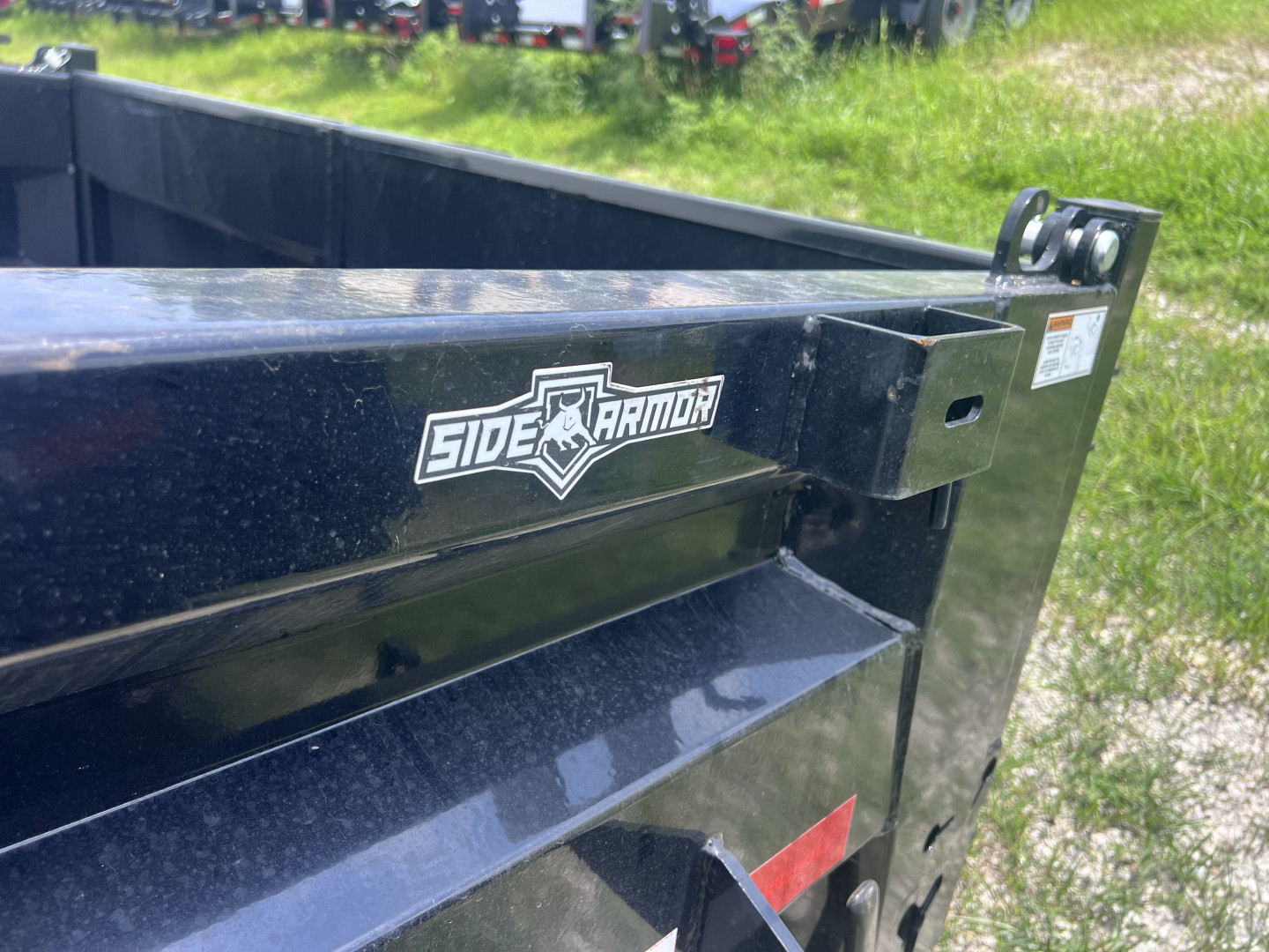 New 2026 IRON BULL 83X16 DUMP TRAILER W/ SCISSOR HOIST AND I-BEAM FRAME