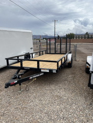New 2026 PJ TRAILERS 77  x 14' E7 Utility Trailer
