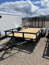 New 2026 PJ TRAILERS 77  x 14' E7 Utility Trailer