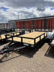 New 2026 PJ TRAILERS 77  x 14' E7 Utility Trailer