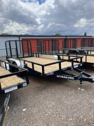 New 2026 PJ Trailers UK142 Utility Trailer